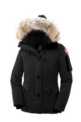 Black Womens Canada Goose Montebello Parka clearance